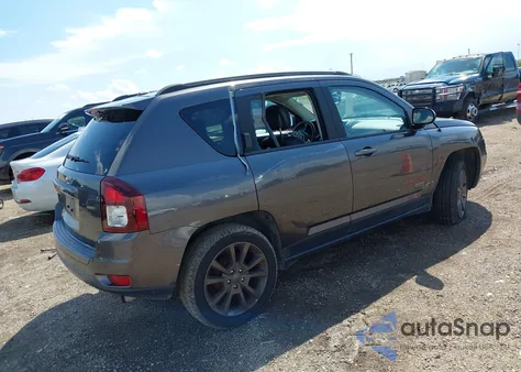 2016 Jeep Compass 75Th Anniversary from USA, damaged, VIN 1C4NJCBB0GD676583